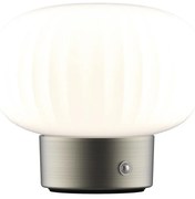 LED Димируема сензорна настолна лампа LATTE LED/1,8W/5V USB 2000 mAh хром/бял