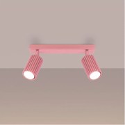 Brilagi - LED точково осветително тяло CRESTO 2xGU10/10W/230V розово