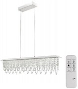 Globo 68405-24H - LED Димируем кристален полилей на връв LED/24W/230V + д.у.