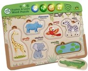 Vtech - Интерактивен дървен пъзел с животни V613643