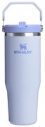 Лилав термос от неръждаема стомана 890 ml IceFlow™ Flip Straw 2.0 Tumbler Dew Drop – Stanley