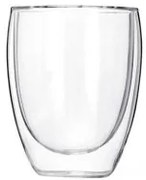 Horecano - Стъклена двустенна чаша за топли напитки 350мл (HC-12241)