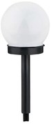 Aigostar - LED соларна лампа 0,006W/1,2V, 33см, черна, 6500K, IP44