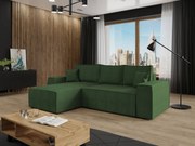 Ъглов диван Malaga mini I-Prasino-Left