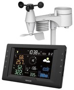 Sencor- Професионална метеостанция с цветен LCD дисплей и будилник 5V/1xCR2032 + 3xAA