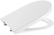 Седалка и капак, Roca, A80152200B, ROUND, за тоалетна чиния, със забавено падане