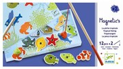Djeco - Магнити дървени Tropical Fishing
