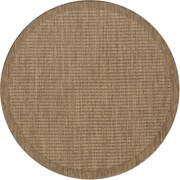 Кръгъл килим за открито и закрито в естествен цвят ø 120 cm Giza 1410 – Ayyildiz Carpets