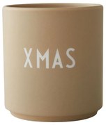 Бежова чаша от имитиращ порцелан , 0,25 л Favourite - Design Letters