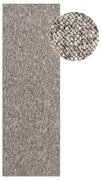 Сива пътека подходяща за пране 80x240 cm Rocco Taupe – Elle Decoration