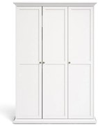 Бял гардероб 139x201 cm Paris – Tvilum