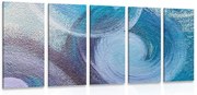 картини от 5 части – Модерни абстрактни щрихи