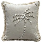 Памучна калъфка за възглавница 43x43 cm Seashells – Mioli Decor