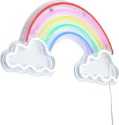 Неонова стенна лампа многоцветна с LED - Rainbow
