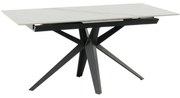 Разтегателна трапезна маса ZORY - бяла