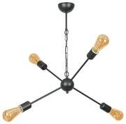 Полилей КРОС, черен, 4xE27
