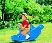 Люлка за 2 деца Little Tikes, синя