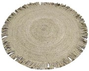 Килим DKD Home Decor Естествен Юта (200 x 200 x 1,5 cm)