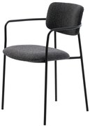 Тъмносив трапезен стол Zama – Unique Furniture