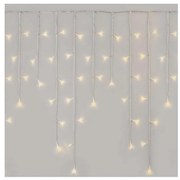 LED Екстериорни Коледни лампички 300xLED/8 режима 10м IP44 топло бели + дистанционно