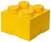 Жълта квадратна кутия за съхранение - LEGO®