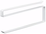 Yamazaki White Hanging Kitchen Towel Holder Tower - YAMAZAKI