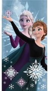 Памучна детска кърпа 70x140 cm Frozen "Snowflake" – Jerry Fabrics