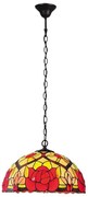 Brilagi - Tiffany витражен полилей на верига GARLAN 2xE27/60W/230V