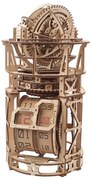 Ugears - 3D дървен механичен пъзел Часовников механизъм с турбийон