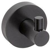 Sapho - Стенна кука X-ROUND 5x5,5 cm матово черно