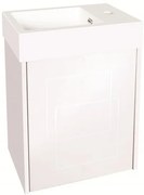 Конзолен PVC шкаф ICP 4530 NEW с умивалник, 41.5x24.7x50см