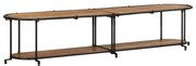4013495 vidaXL ТВ шкаф, 200x42x40 см, масивно акациево дърво