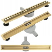 Линеен сифон Rea Neo Slim Mirror Gold Pro 90