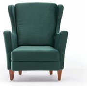 Зелен фотьойл Lola Brejer - Artie