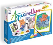 Sentosphere - Комплект за оцветяване Акварелиум котенца 6506