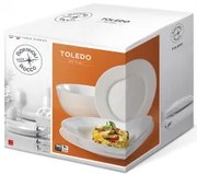 Bormioli Rocco - Сервиз за хранене аркопал от 19 елемента TOLEDO-(4.00875)