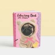 Studio Pets - А5 Книжка за оцветяване със стикери, Куче
