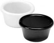 Меламинов рамекин черен 7x7x3,5см (K-7511)AN - Alkan
