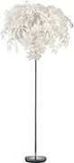 Бяла подова лампа, височина 180 cm - Reality Leavy
