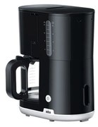 Кафе машина за шварц кафе Braun KF1100BK 1000 W Черен Черен/Бял 2,5 L