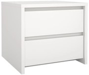 Бяло нощно шкафче Next – Tvilum