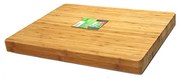Бамбукова дъска правоъгълна 45,5x35,6xh4,9см (B3139)