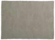 Сиво и бежово одеяло със смес от вълна 140x200 cm Ylva Dark Linen – Pappelina