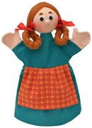Moravská - Кукла за театър Момиче, 34 см. 21069A