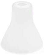 Резервно стъкло за полилей E27 Ø 20 см бял