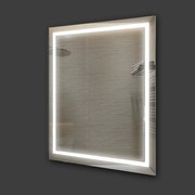 Огледало за баня LED осветление и електрическо отопление LM Moonveil Whisper 1000×800mm