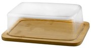 Horecano - Бамбукова правоъгълна дъска за сервиране с капак 19x12,5xh6,3см (CA106S)