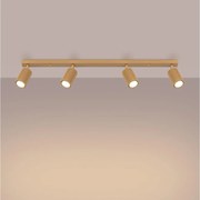 Brilagi - LED точково осветително тяло CRESTO 4xGU10/10W/230V златисто