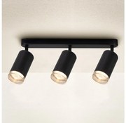 Brilagi - Спот за баня SELE 3xGU10/30W/230V IP44 черен