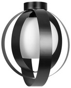 Плафон МАРТИС G, черен, 1xE27